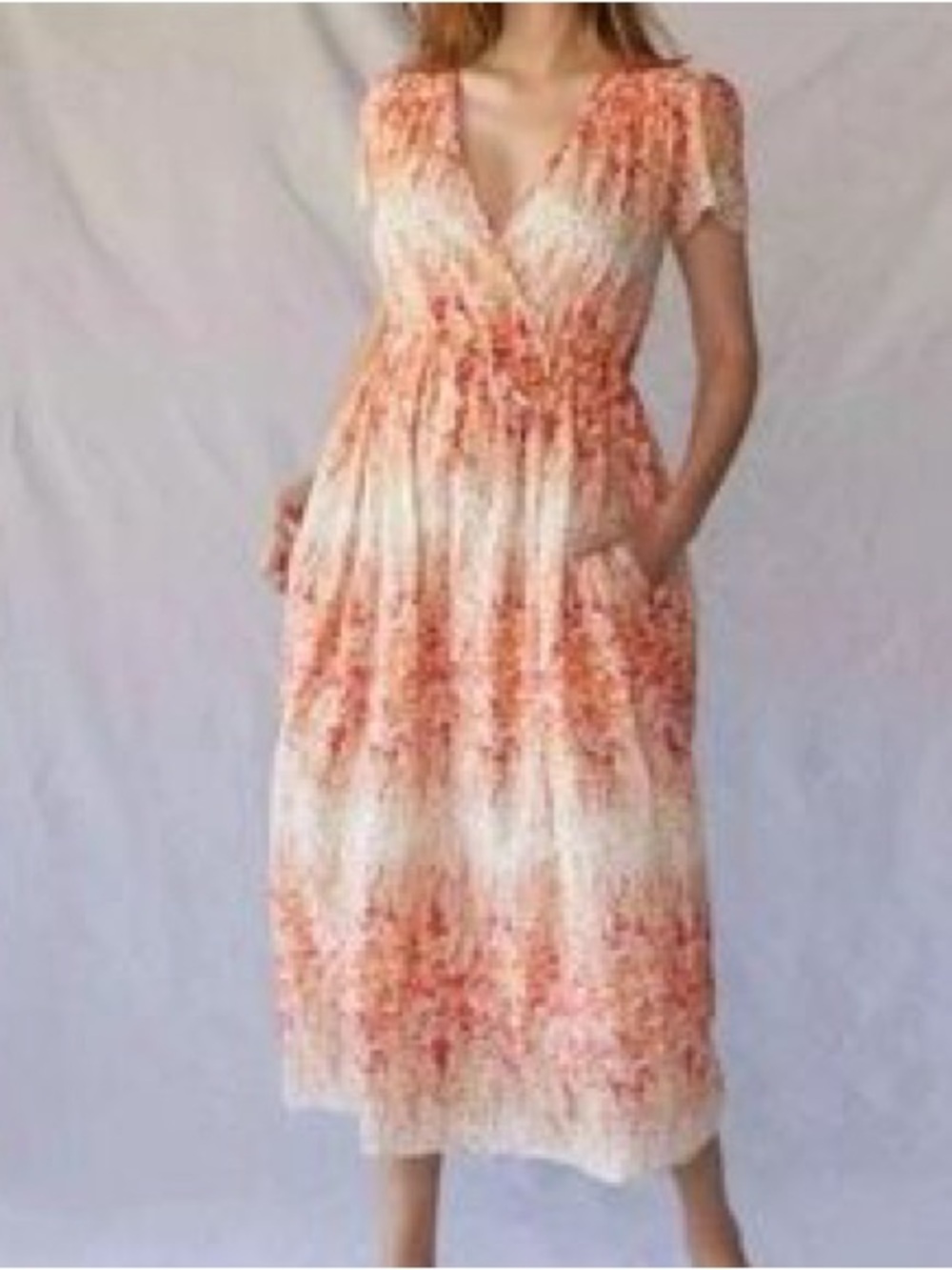 CHRISTY DAWN The Dawn Dress - 
Sunset Gladiola